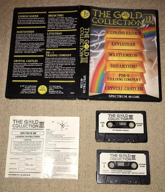 The Gold Collection III Compilation, ZX Spectrum by US Gold Magretro