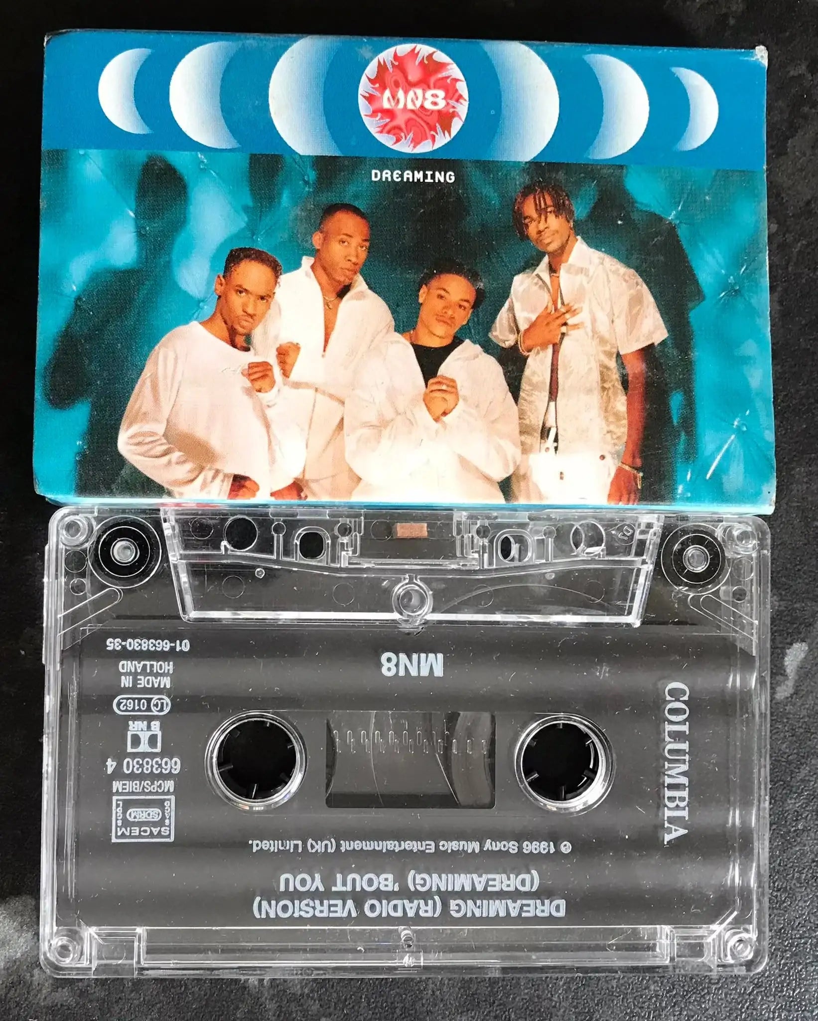 MN8, Dreaming Single, Colombia, 663830 4, Vintage Cassette Magretro