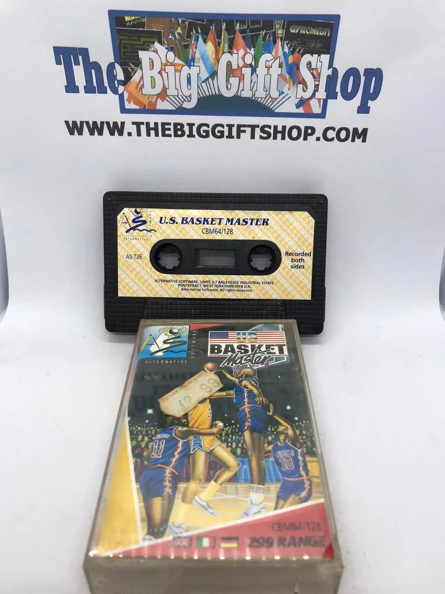 US Basket Master, C64, Released by Alternative Software Magretro