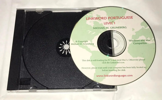 Linkword Portuguese Level 1, Language Learning, UK, PC Game, MAC Game Magretro