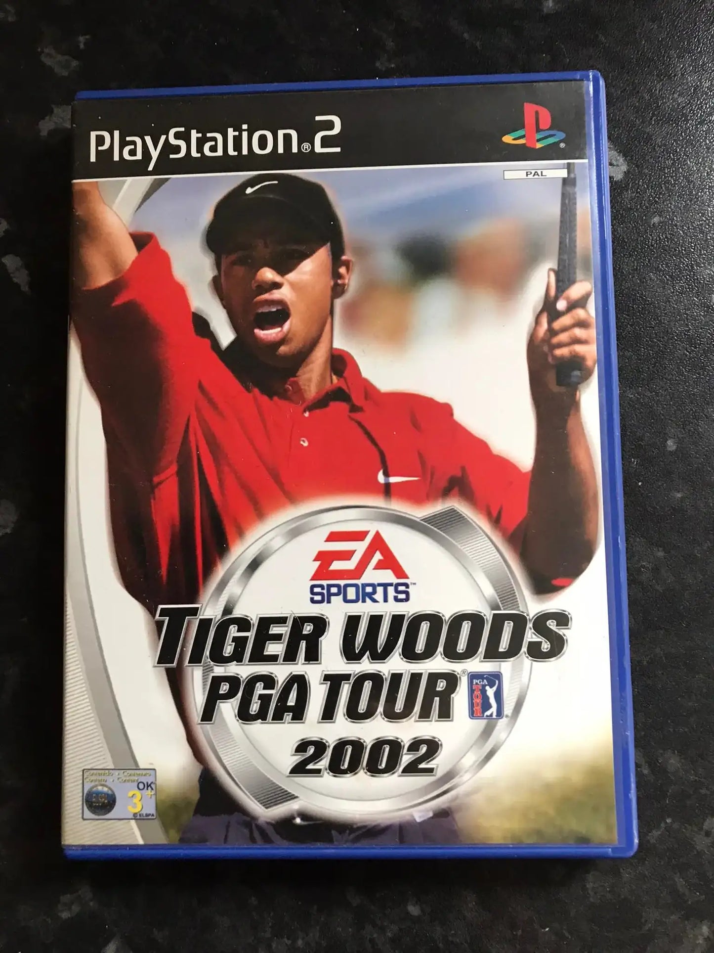 Tiger Woods PGA Tour 2002, PS2 Game, PAL Magretro