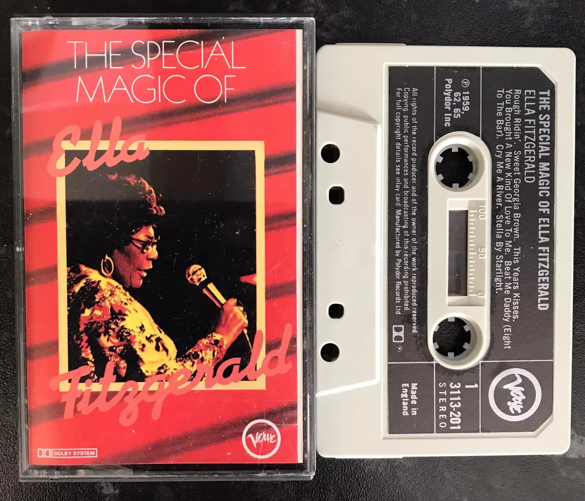 The Special Magic of Ella Fitzgerald Album, 3113-201, Vintage Cassette Magretro