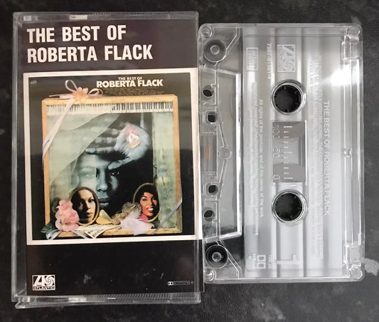The Best of Roberta Flack Album, Atlantic, 7567-81581-4, Vintage Cassette Magretro