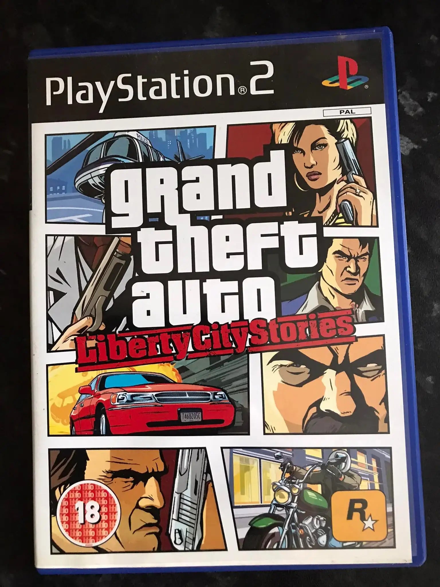 Grand Theft Auto Liberty City Stories, PS2 Game, PAL Magretro