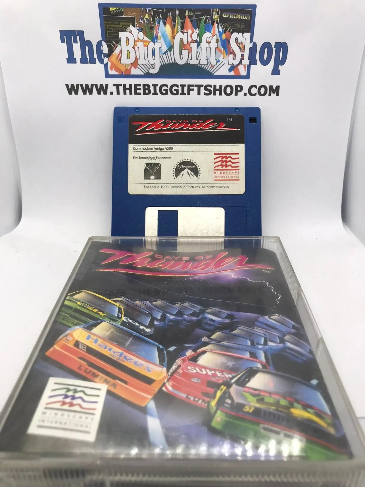 Days Of Thunder, Amiga, Released by Mindscape International Magretro