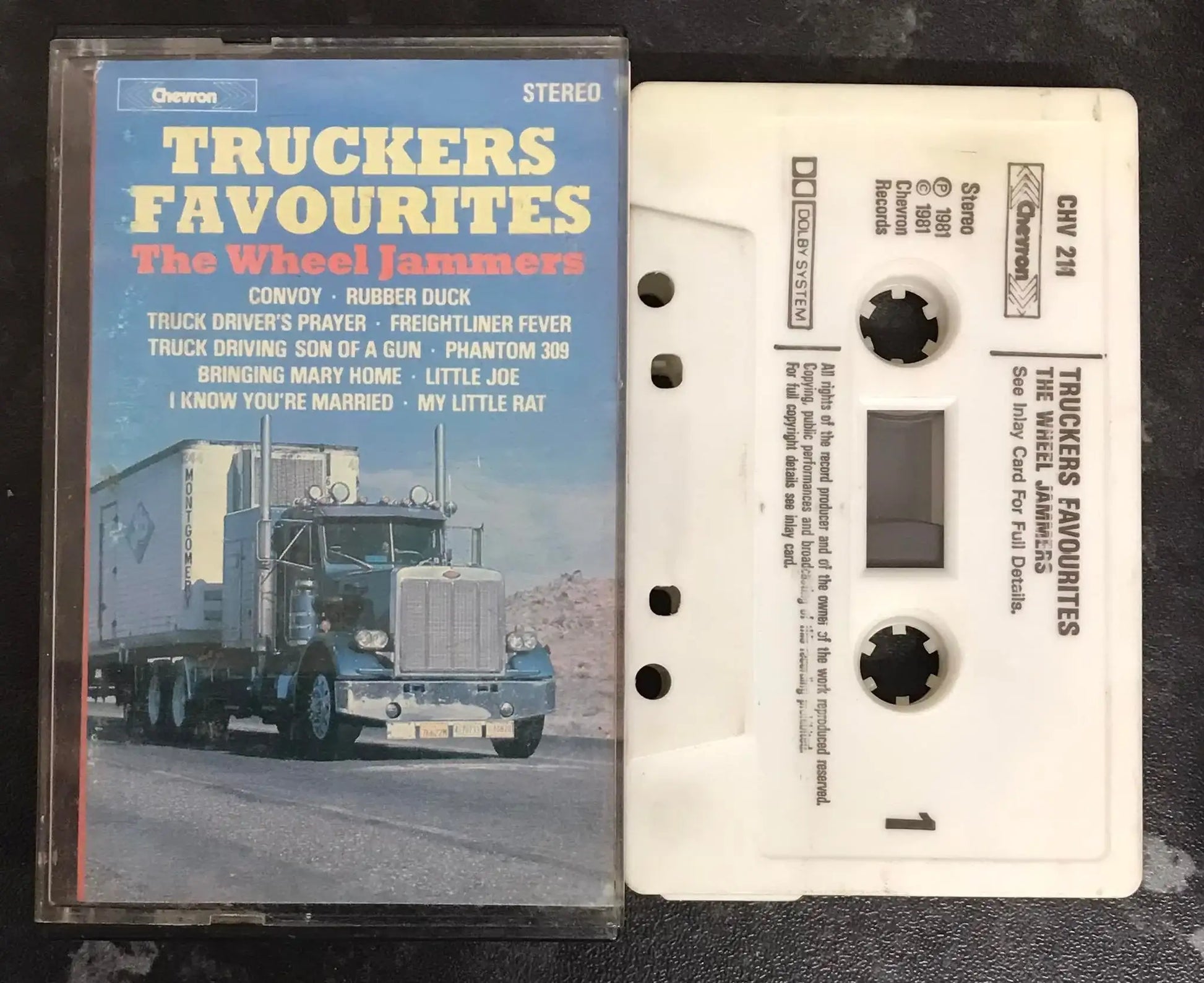 The Wheel Jammers, Truckers Favourites Album, Chevron, CHV 211 Magretro