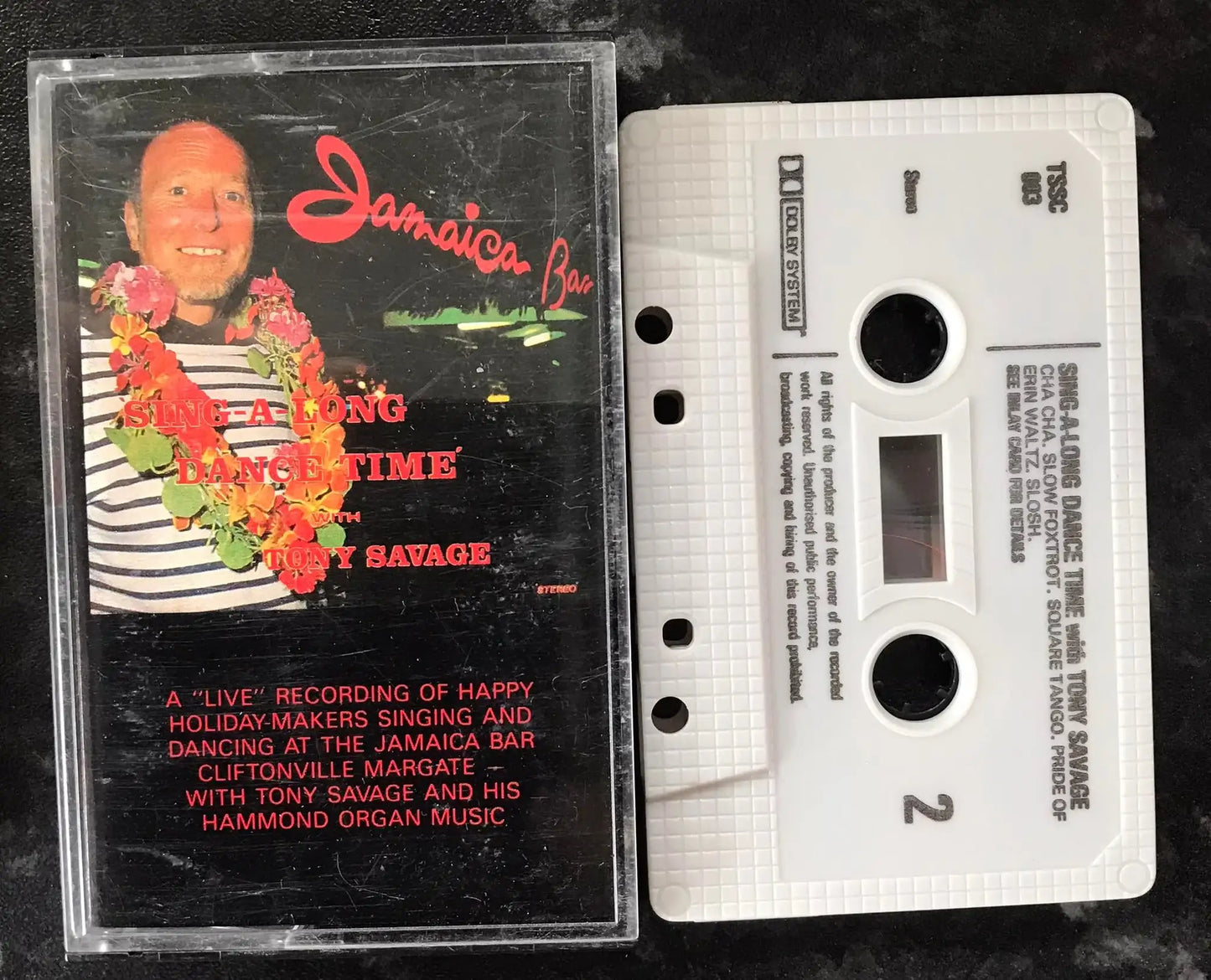 Tony Savage, Live at the Jamaica Bar , Sing-a-long Dance Time, TSSC 003 Magretro