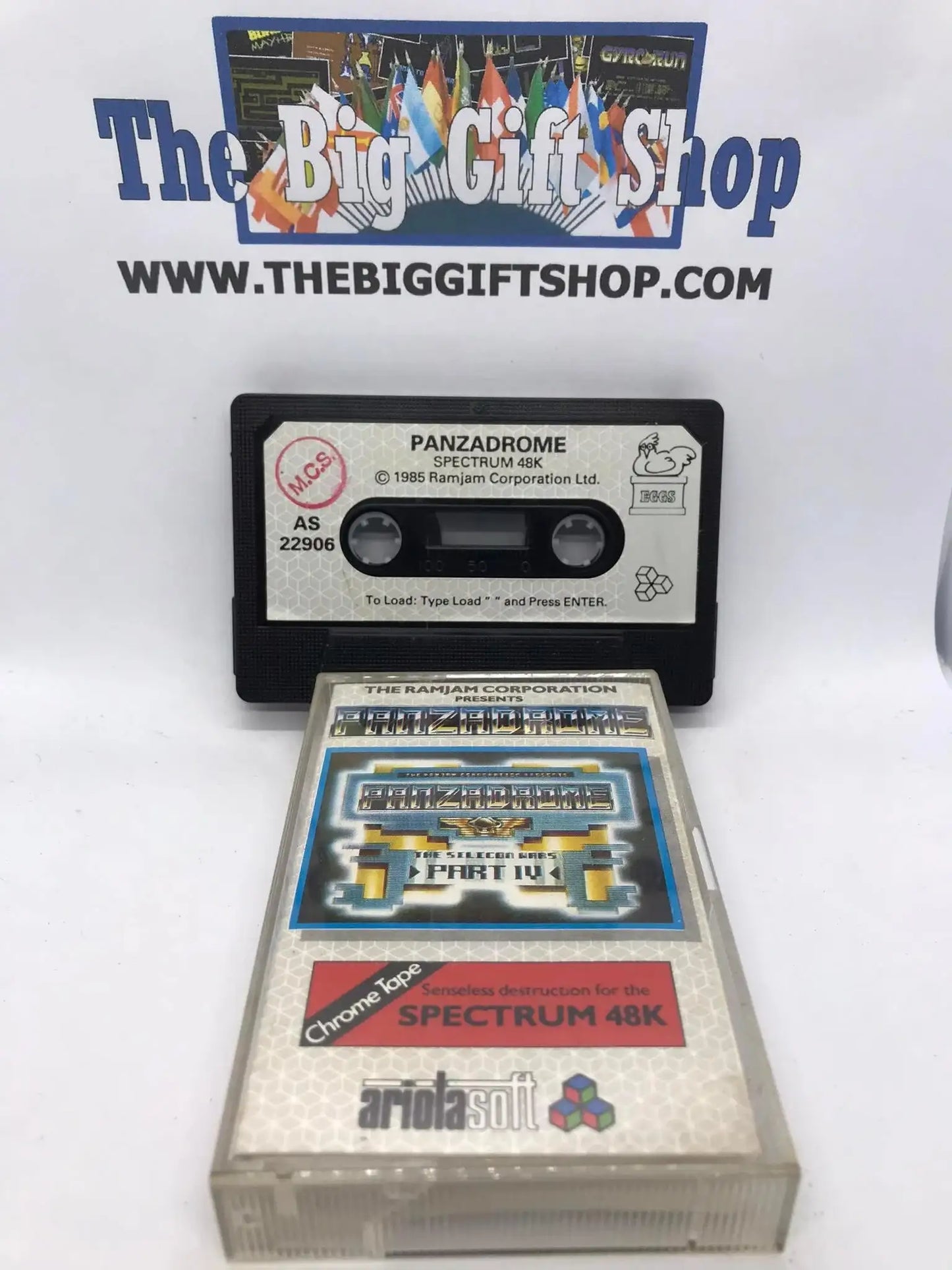 Panzadrome, ZX Spectrum by Ariolasoft, WORKING Magretro