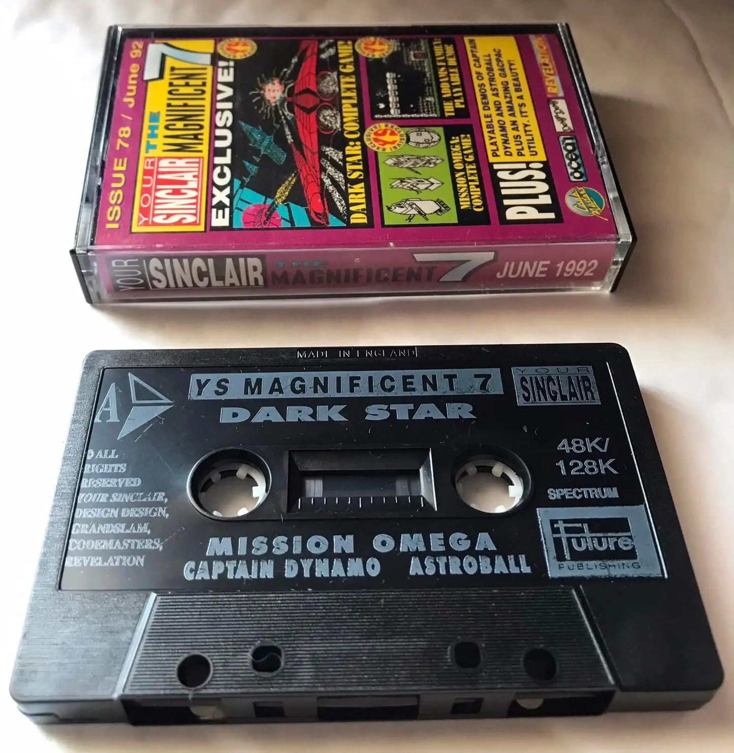 Your Sinclair, Magazine Tape -Mag 7, June 1992 Magretro