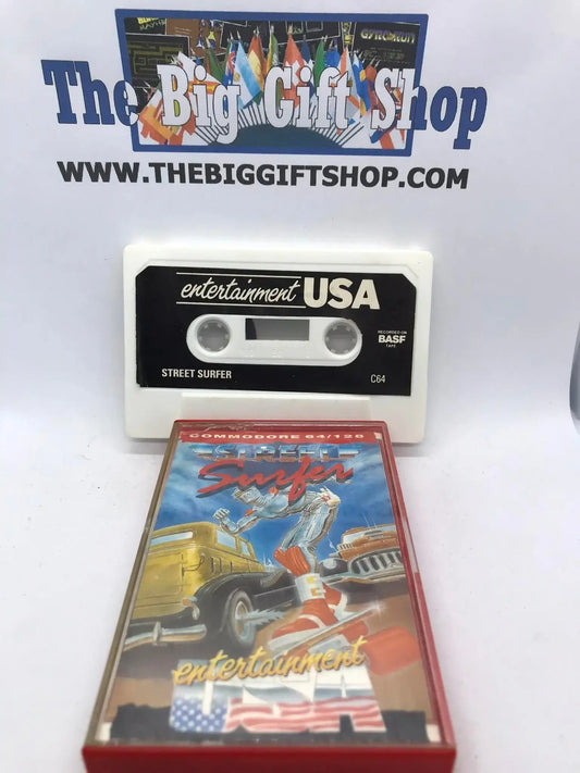 Street Surfer, C64, Released by Mastertronic, WORKING Magretro