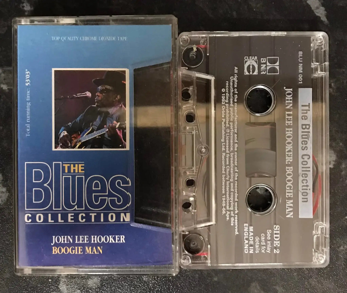 The Blues Collection, John Lee Hooker Album, Orbis, BLU NM 001 Magretro