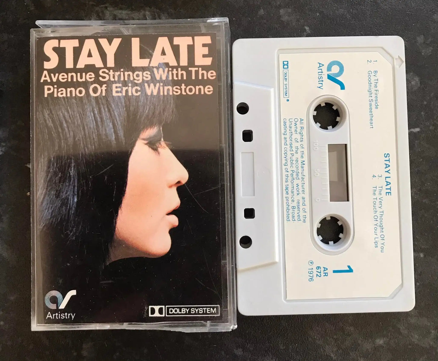 Stay Late Album, Avenue Strings with the Piano of Eric Winstone, AR 672 Magretro