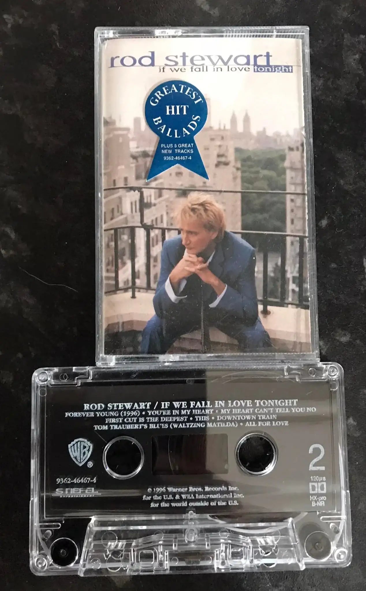 Rod Stewart, If We Fall In Love Tonight, Warner Bros. Records, 9362-46467-4 Magretro