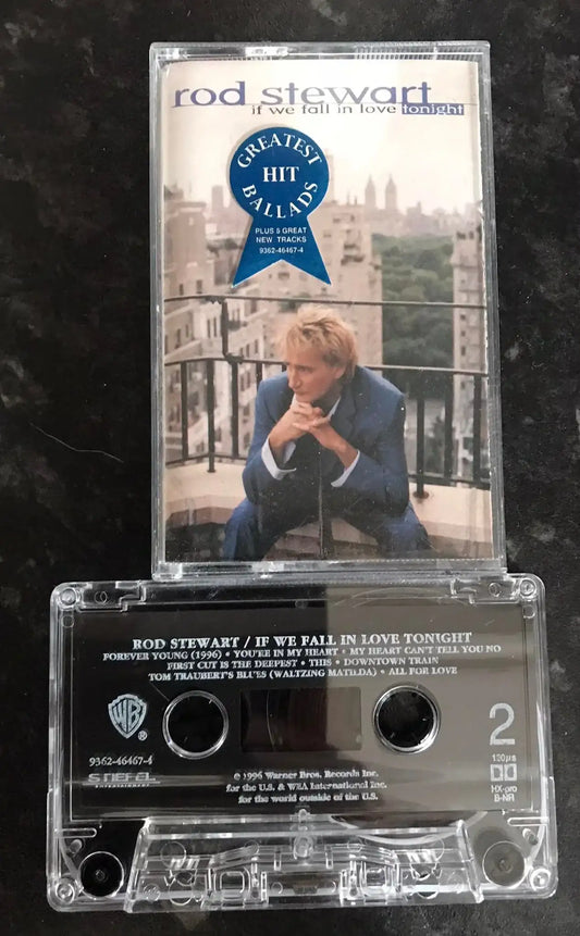 Rod Stewart, If We Fall In Love Tonight, Warner Bros. Records, 9362-46467-4 Magretro