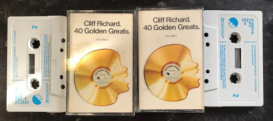 Cliff Richard, 40 Golden Greats Double Album, EMI, TC-EMTVS 6 Magretro