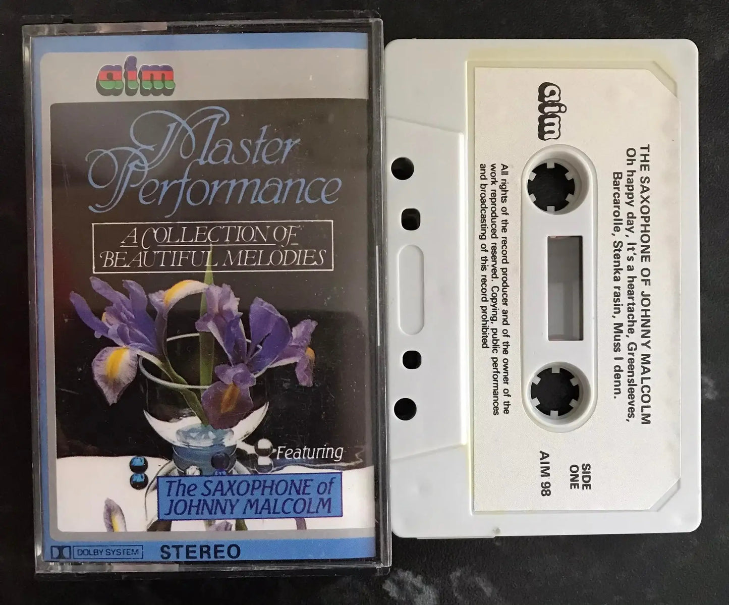 The saxophone of johnny malcolm, Master Performance, AIM 98, Vintage Cassette Magretro