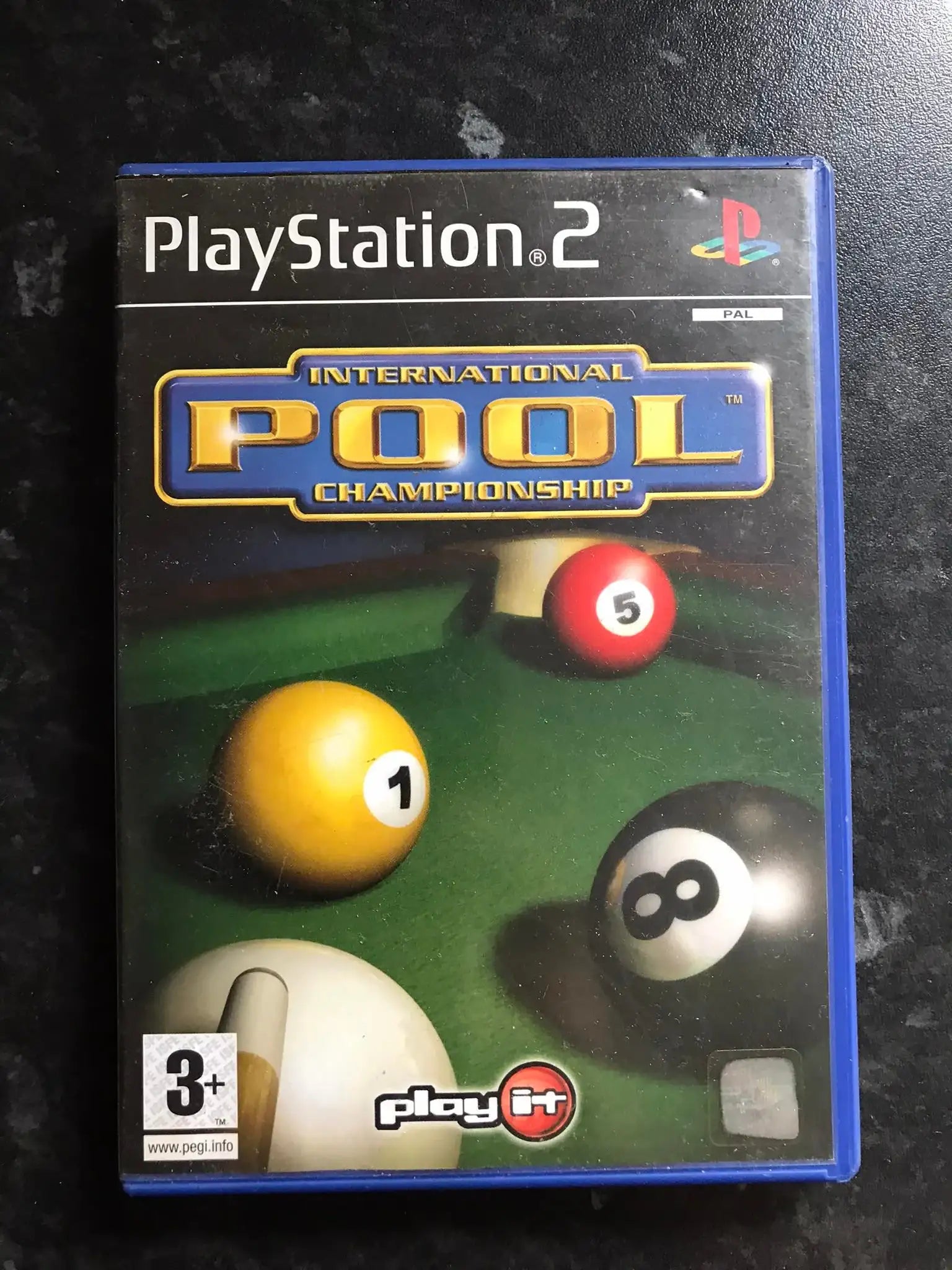 International Pool Championship, PS2 Game, PAL Magretro