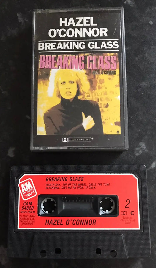 Hazel O'Connor, Breaking Glass Album, A&M Records,CAM 64820, Vintage Cassette Magretro