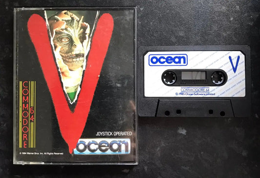 V (The game), C64 game by Ocean Software, RARE Magretro