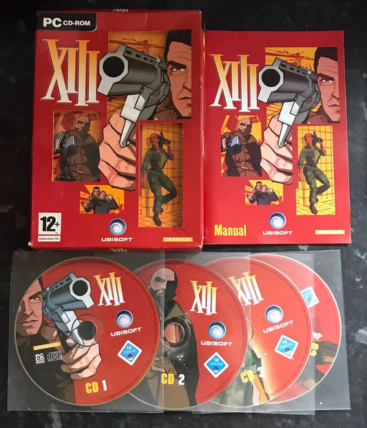 Ubisoft XIII, Thirteen, Carboard Special Edition, PC Game Magretro