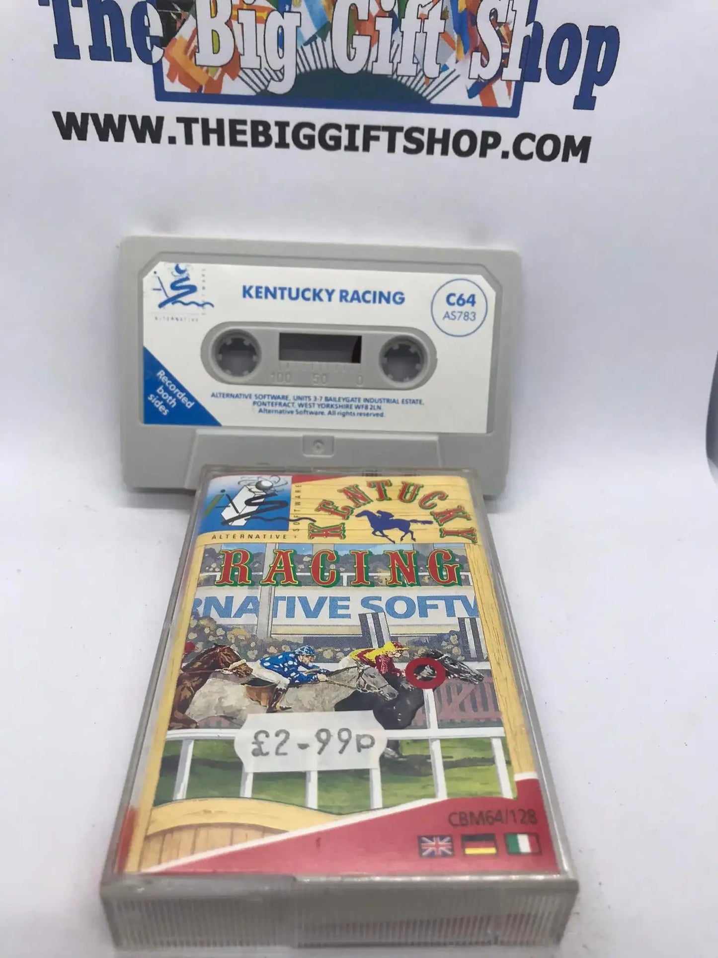 Kentucky Racing, C64, Released by Alternative Software Magretro