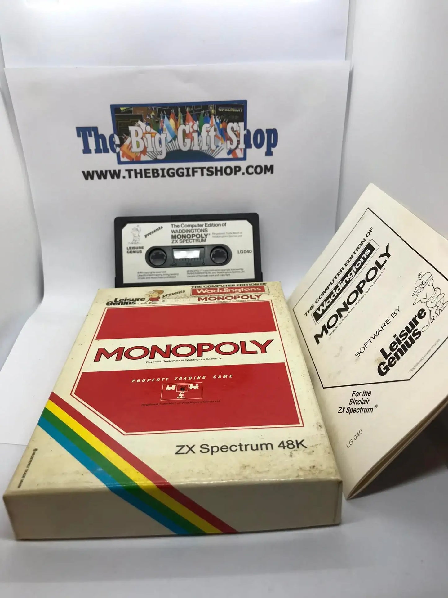 Monopoly, ZX Spectrum by Leisure Genius Magretro