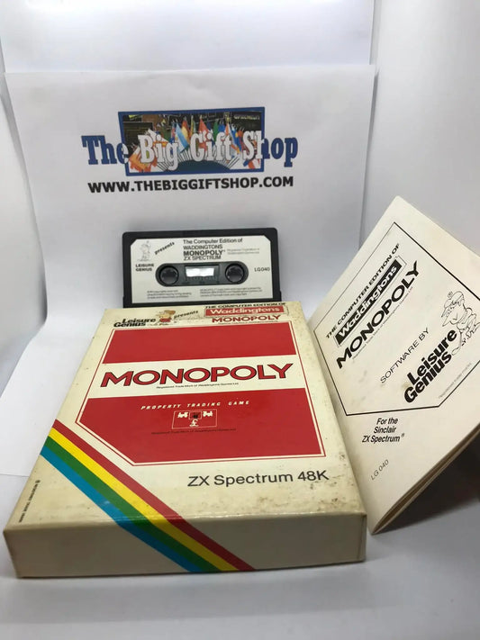Monopoly, ZX Spectrum by Leisure Genius Magretro