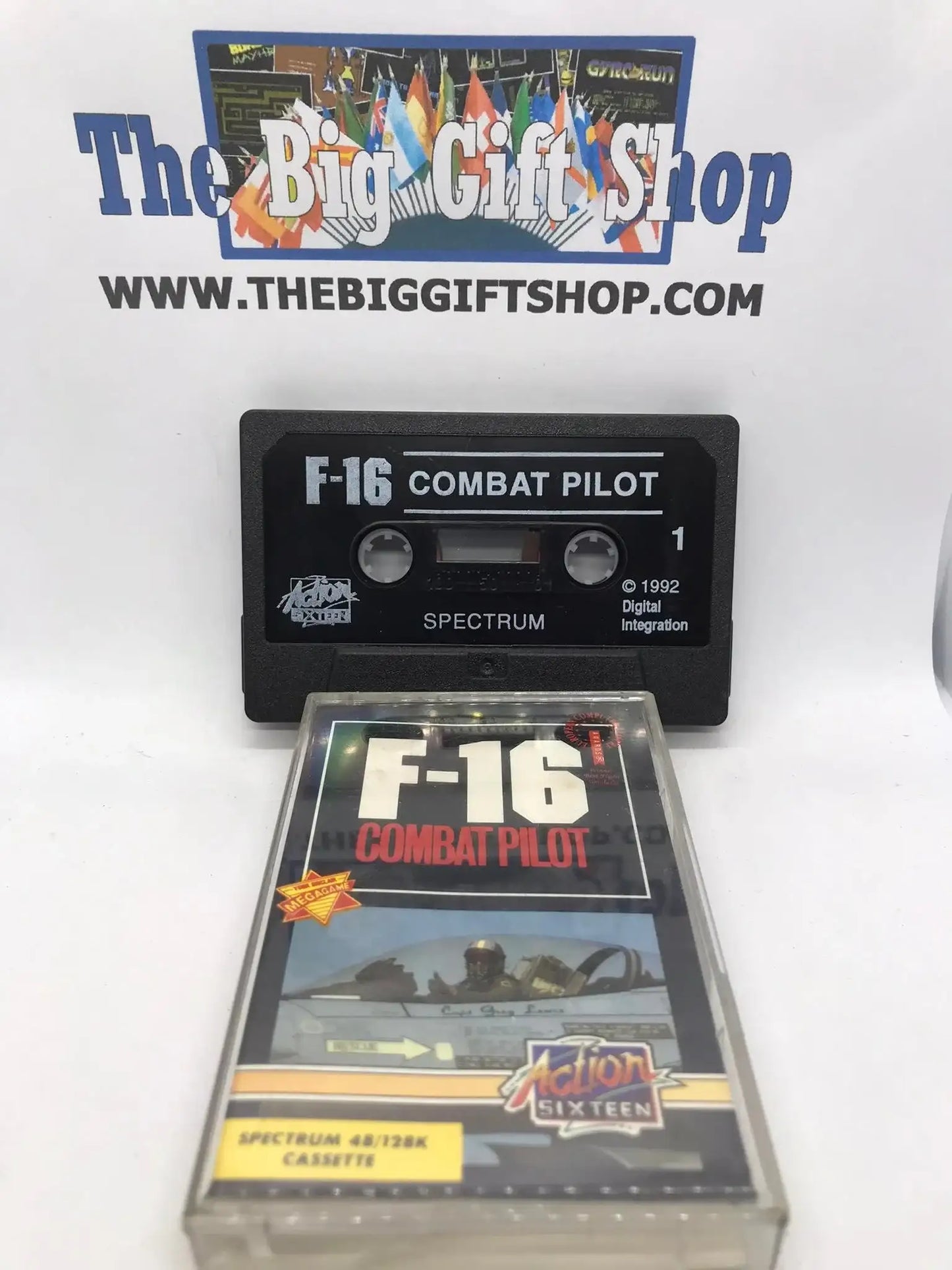 F16, Combat Pilot (Action Sixteen), ZX Spectrum Magretro