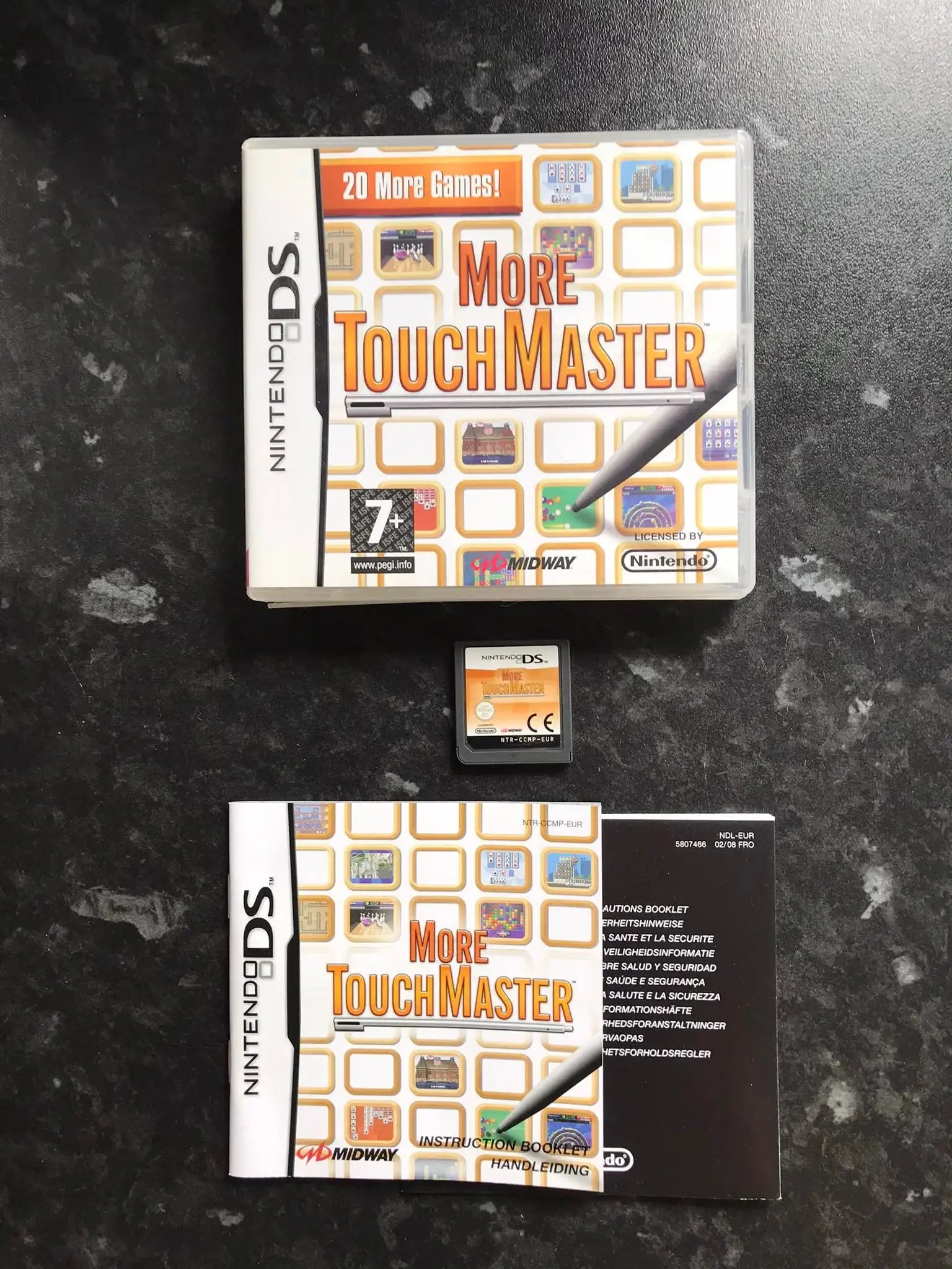 More Touch Master, Nintendo DS Magretro