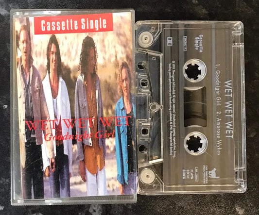 Wet Wet Wet, Goodnight Girl Single, JWLMC 17, Vintage Cassette Magretro