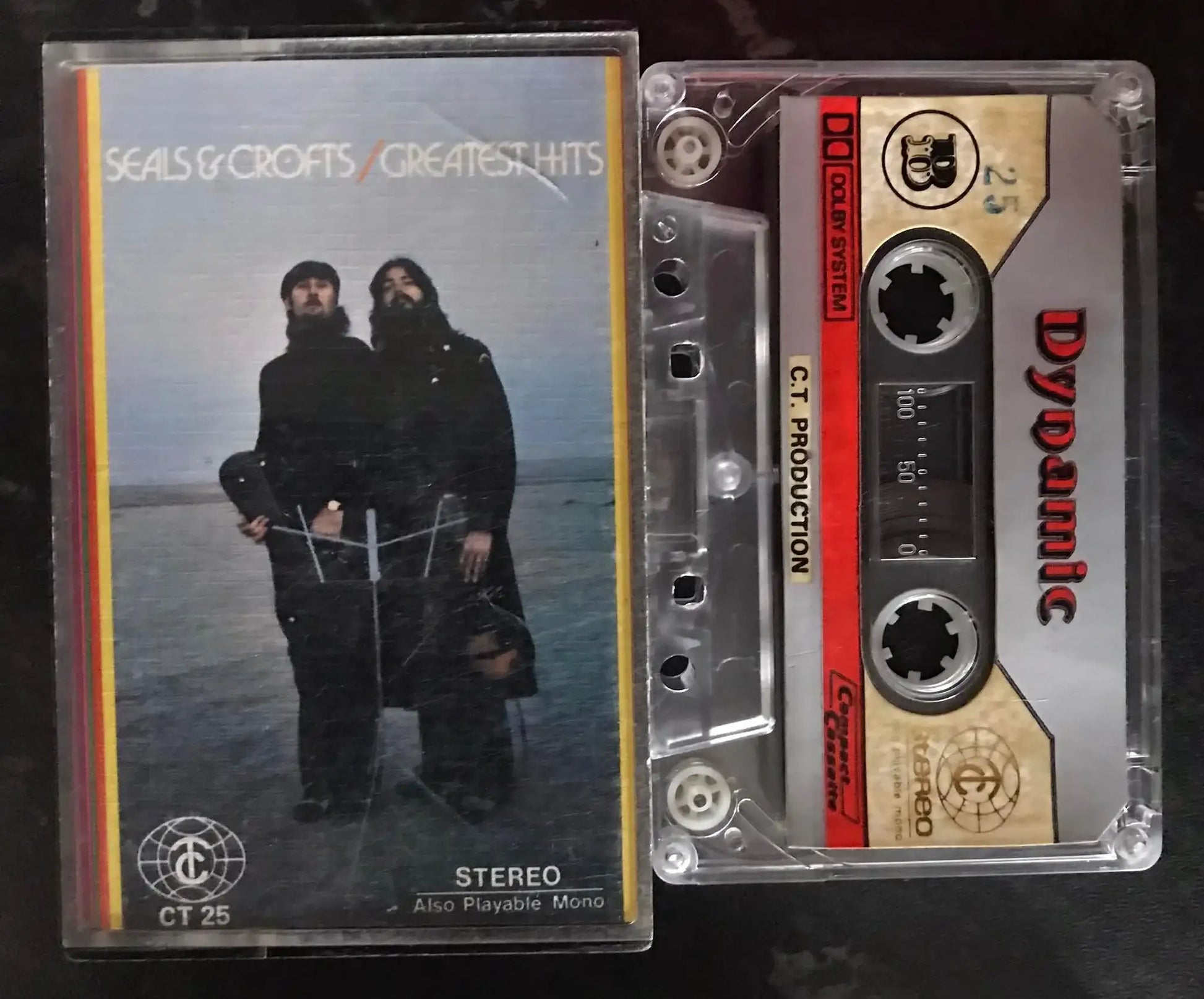Seals & Crofts Greatest Hits, CT 25, Unofficial release, Poland,Vintage Cassette Magretro