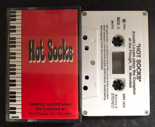 HOT SOCKS, Arnold Loxam Plays the Compton, MM 004, Vintage Cassette Magretro