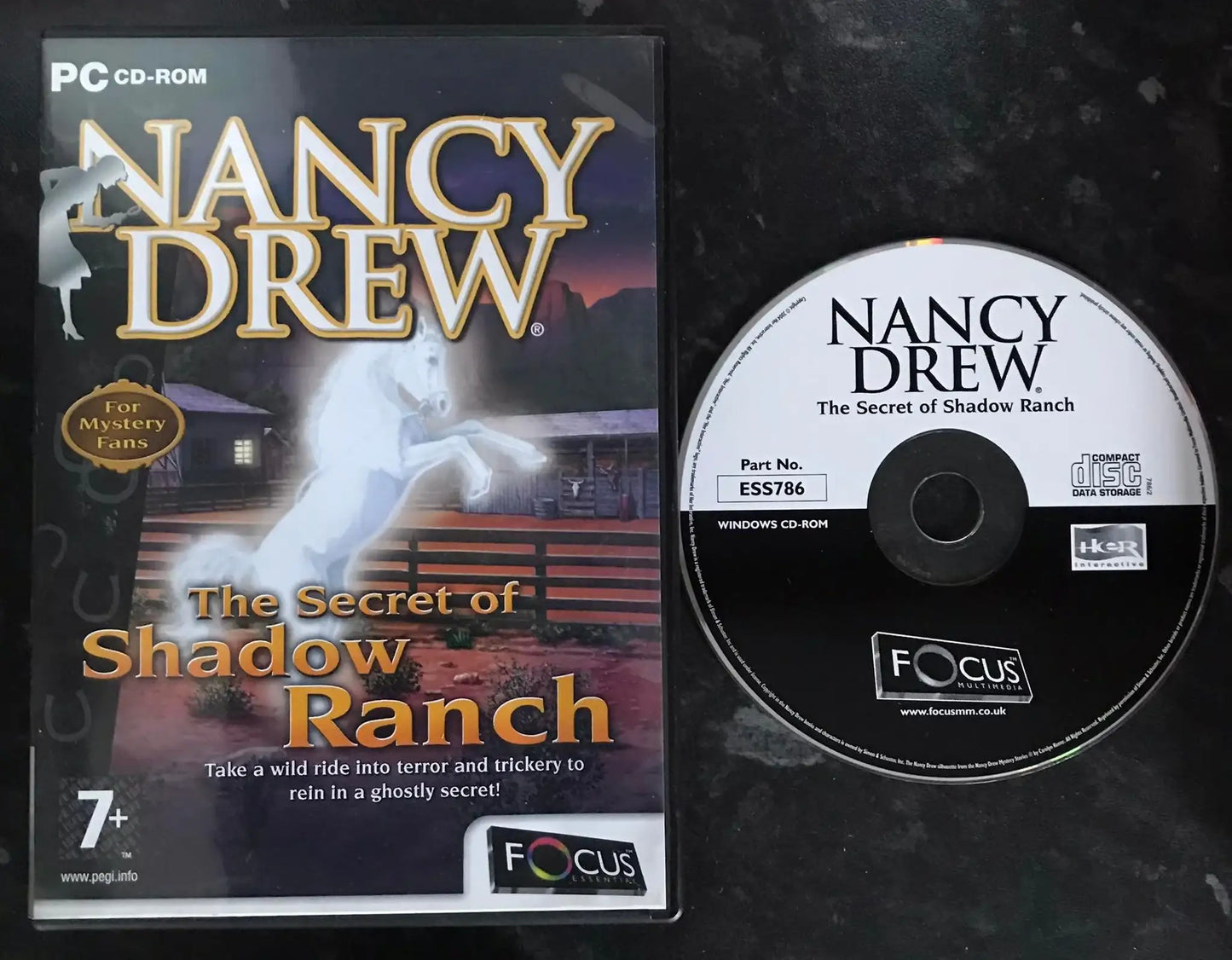 Nancy Drew, The Secret of Shadow Ranch, PC Game Magretro