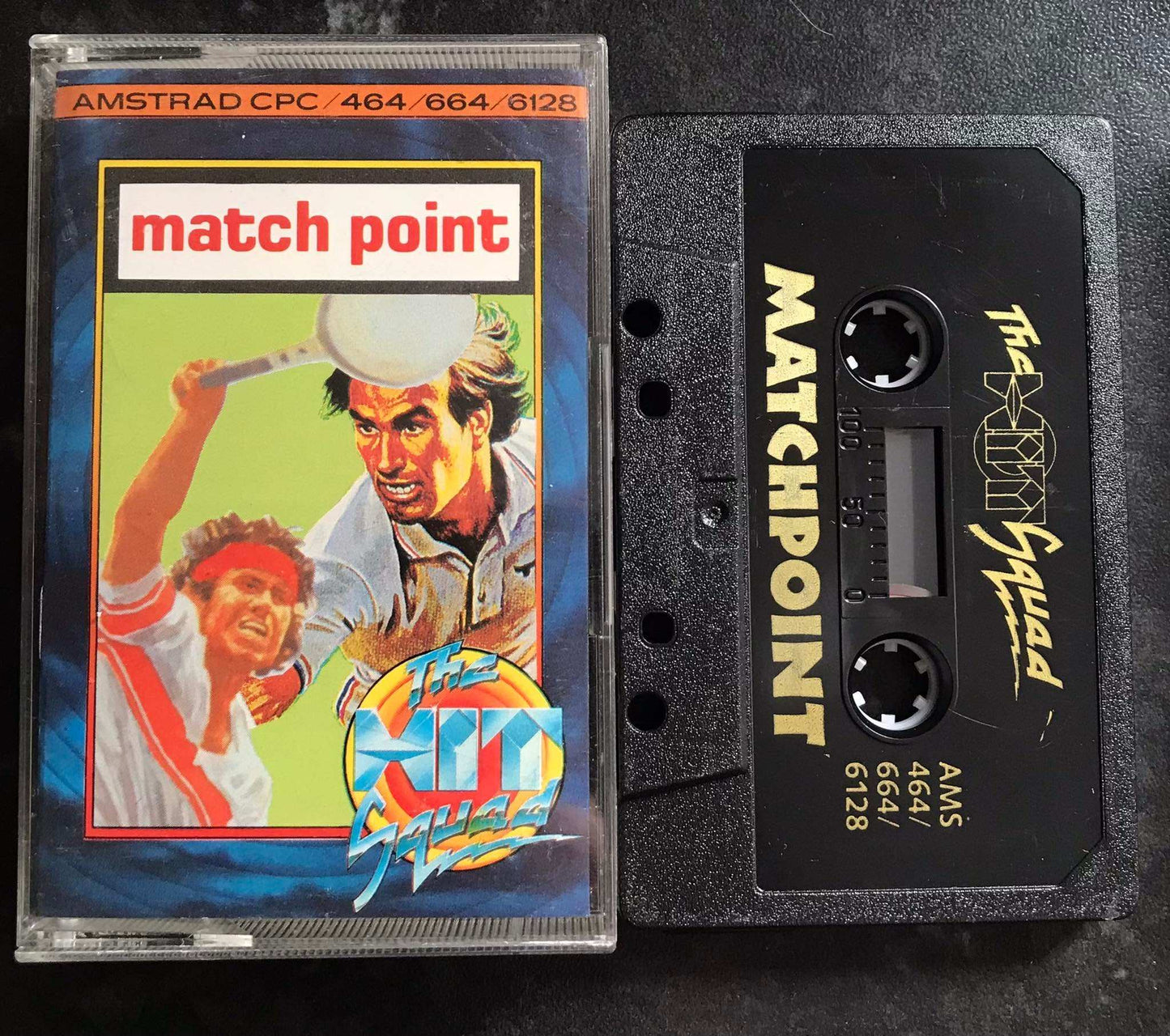 Match Point, The Hit Squad, Amstrad 464 Game Magretro