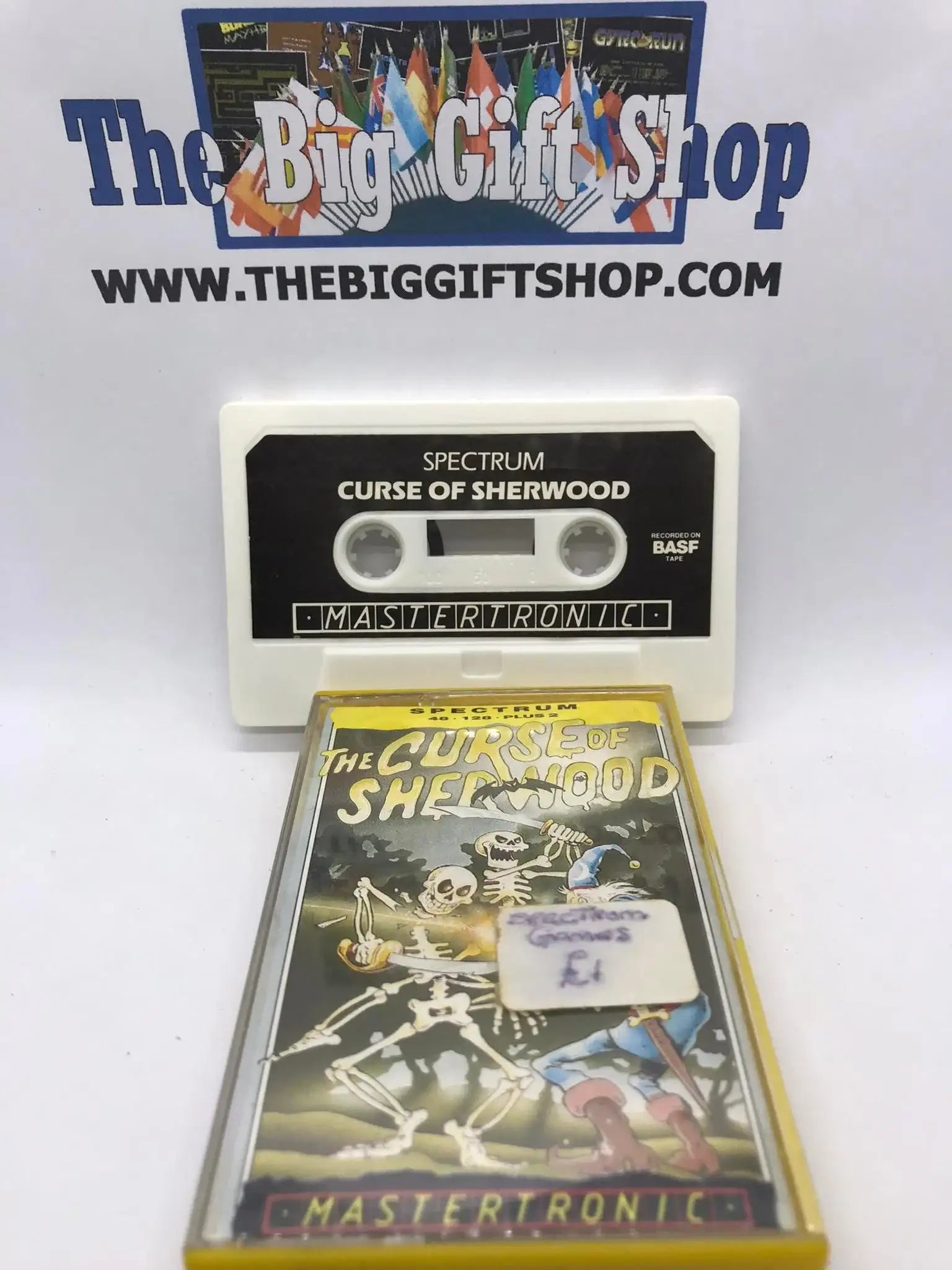 The Curse Of Sherwood (Tested Working), ZX Spectrum, Mastertronic Magretro
