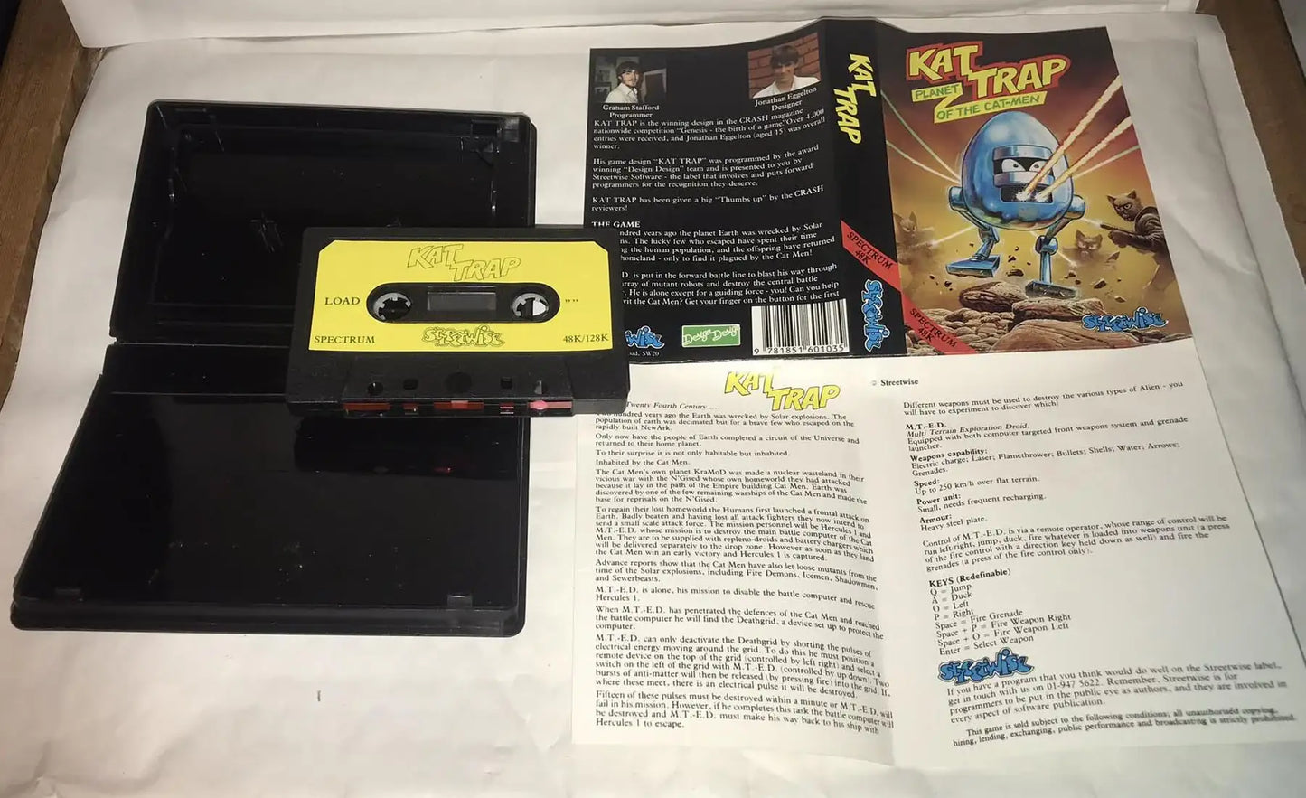 Kat Trap, ZX Spectrum by Design Design Magretro