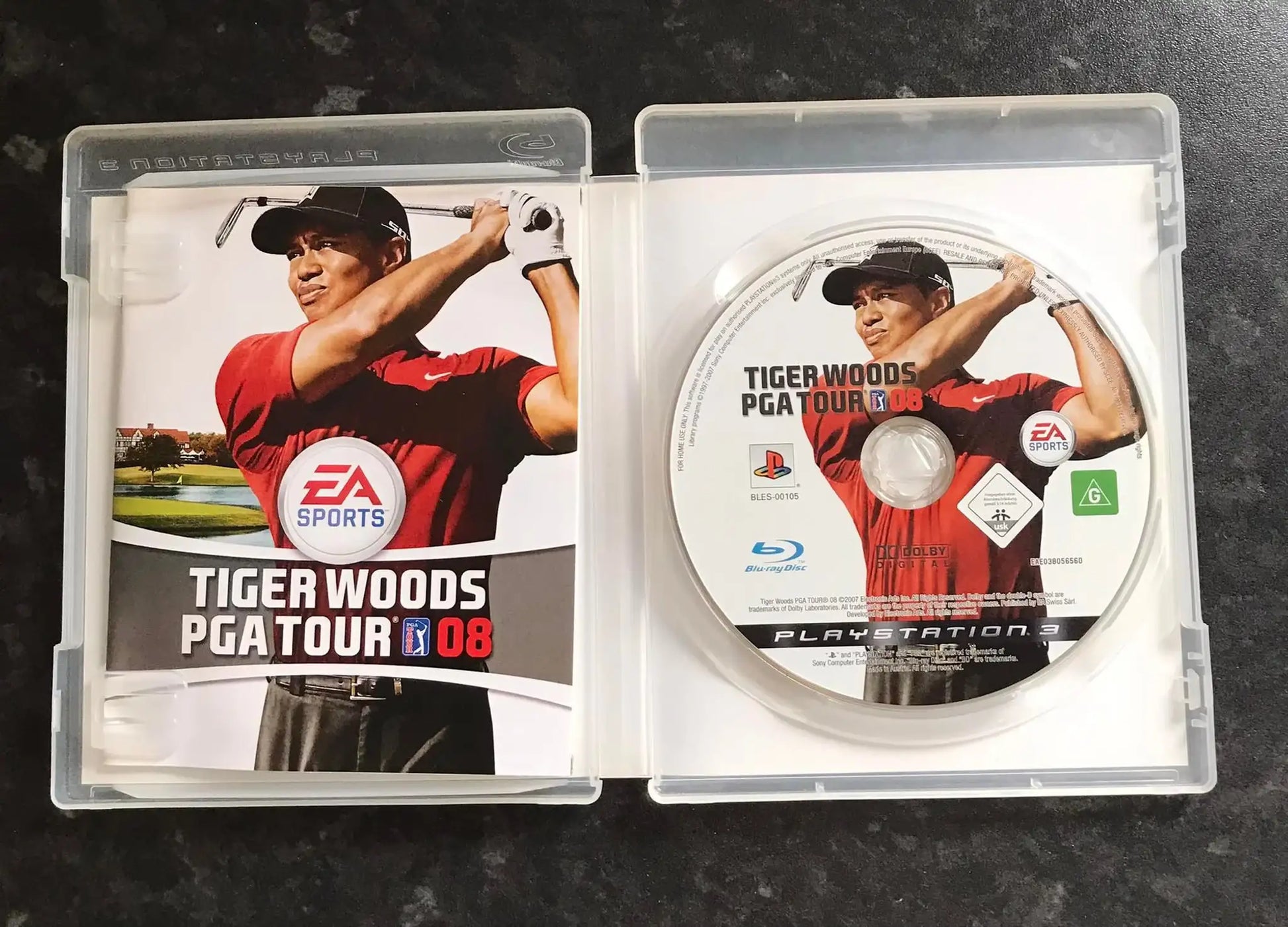 Tiger Woods PGA Tour 08, PS3 Game, PAL Magretro