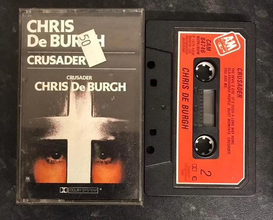 Chris De Burgh, Crusader Album, A&M Records, CAM 64746, Vintage Cassette Magretro