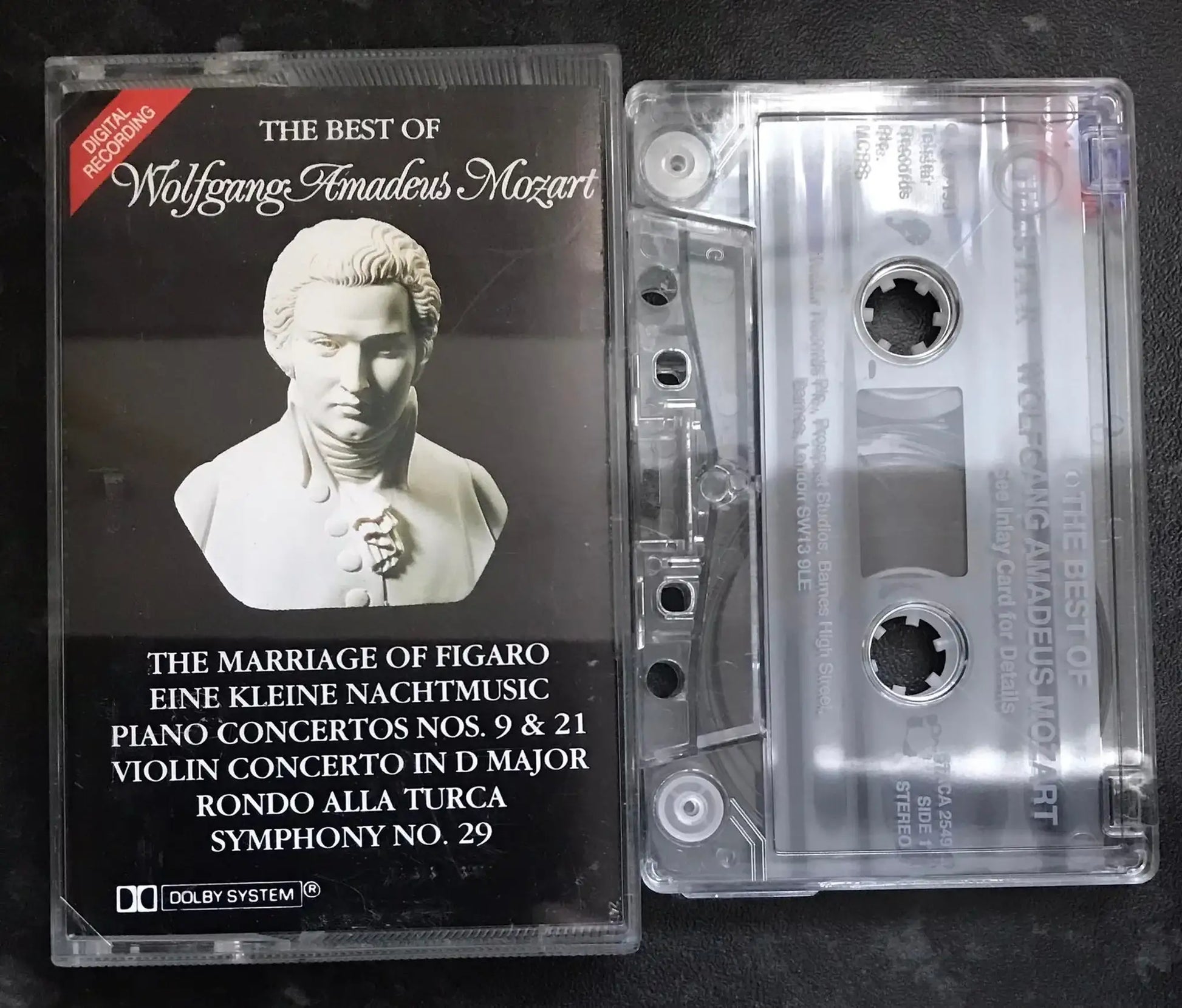 The Best of Wolfgang Amadeus Mozart, Telstar, STACA 2549 Magretro