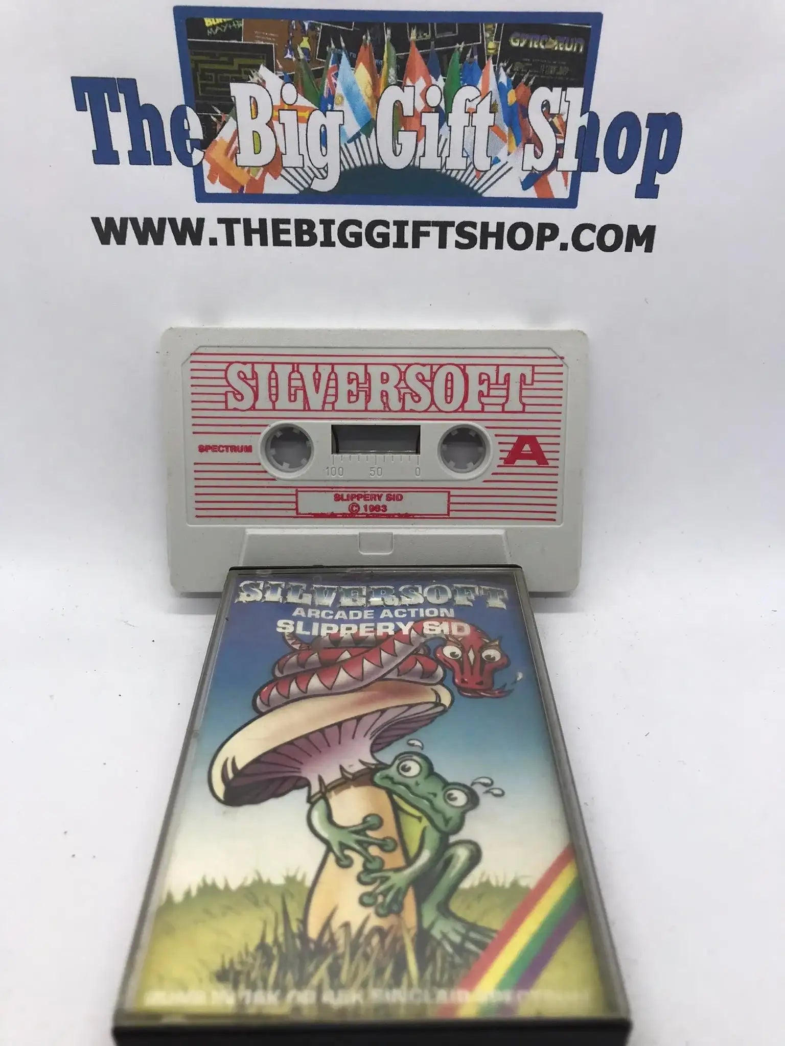 Slippery Sid, ZX Spectrum by Silversoft Magretro