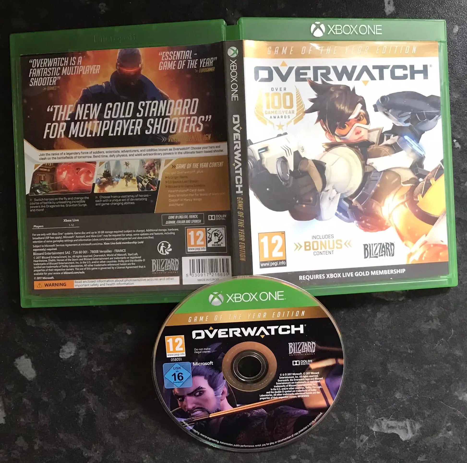 overwatch game of the year edition, Xbox One Game, UK PAL Magretro