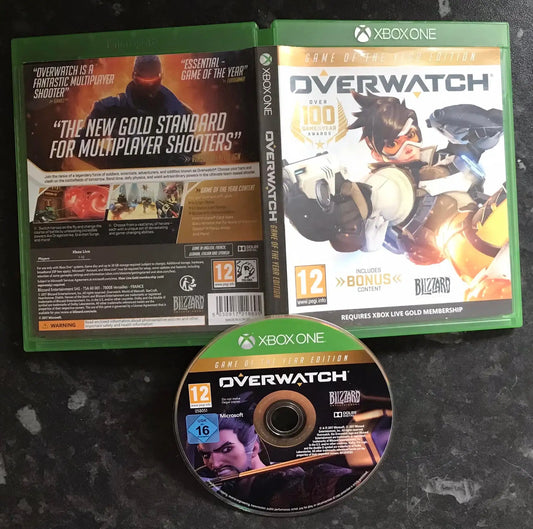 overwatch game of the year edition, Xbox One Game, UK PAL Magretro
