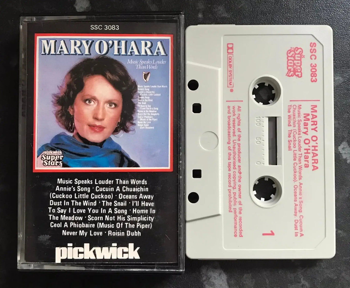 Mary O'Hara, Music Speaks Louder Than Words Album, ssc 3083 Magretro
