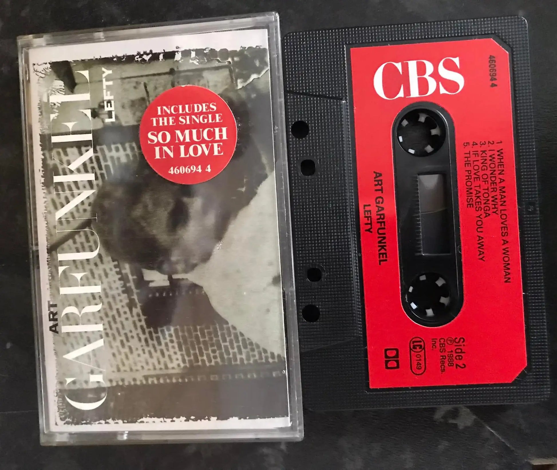 Art Garfunkel, Lefty Album, CBS, 460694 4, Vintage Cassette Magretro