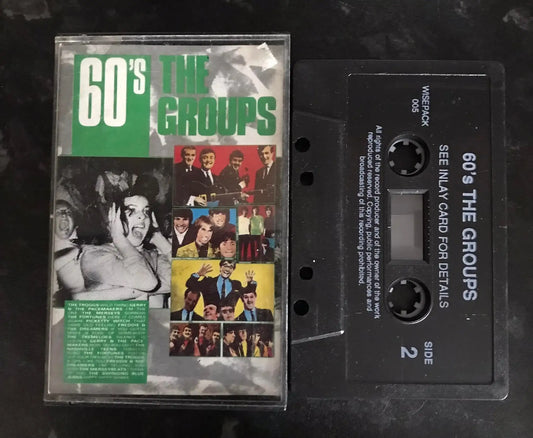 60's, The Groups Album, Wisepack, WPMC 005, Vintage Cassette Magretro