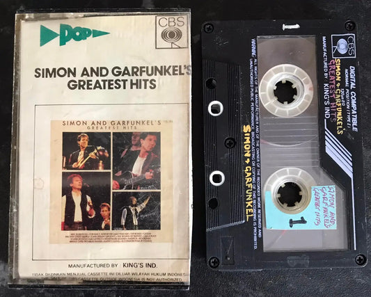 Simon & Garfunkel, Greatest Hits, Bootleg Indonesia POP King's Ind C-1761188 Magretro