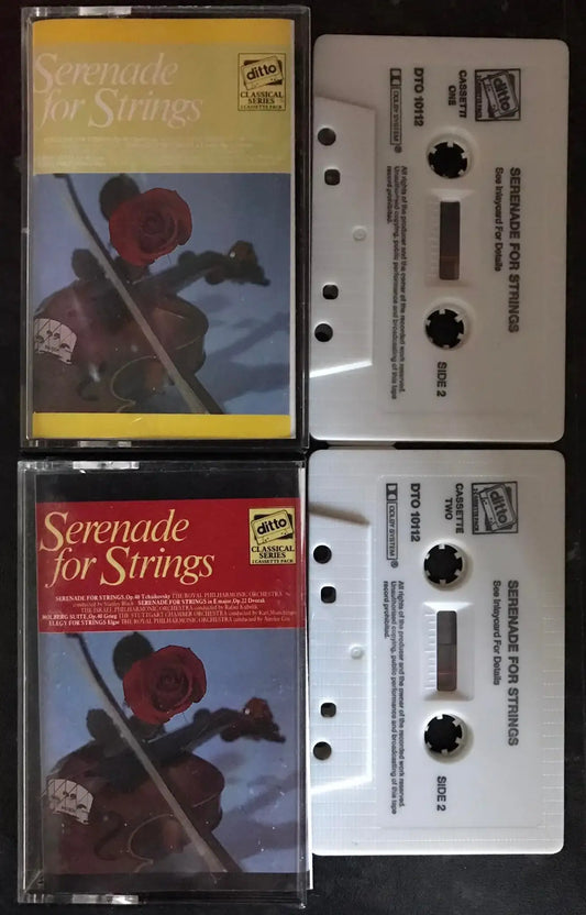 Serenade For Strings, Twin Cassette Set, Classical Compilation, dto 10112 Magretro