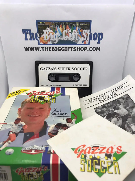 Gazza's Super Soccer (Tested Working), ZX Spectrum, Empire software Magretro