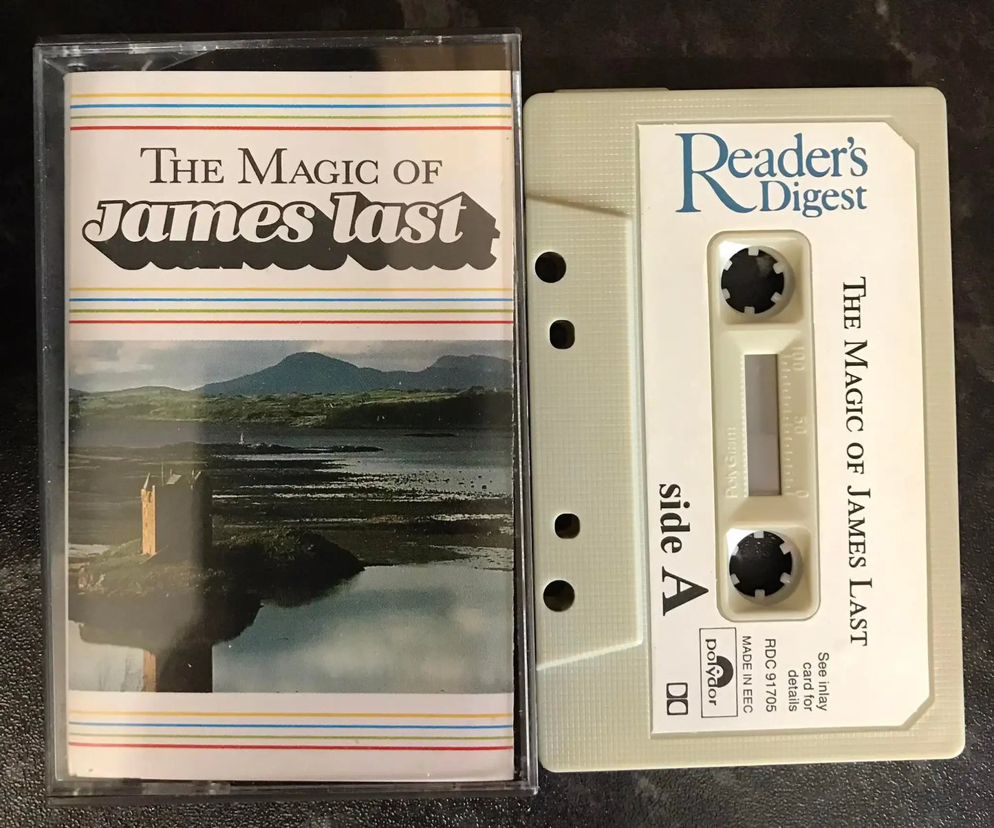 The Magic of James Last album, Polydor, RDC 91705, Vintage Cassette Magretro