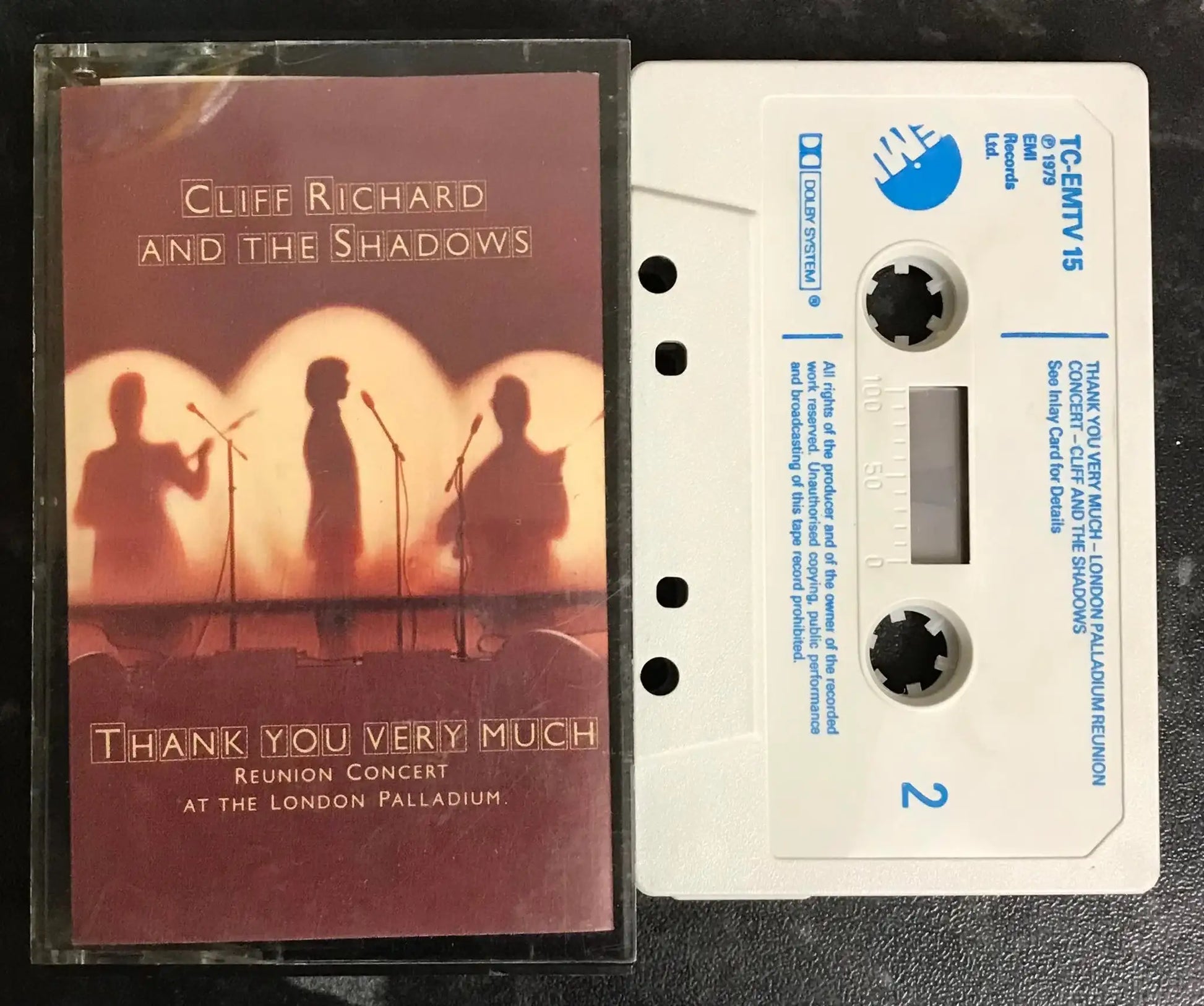 Cliff Richard and the Shadows, Thank You Very Much Album, EMI, TC-EMTV 15 Magretro